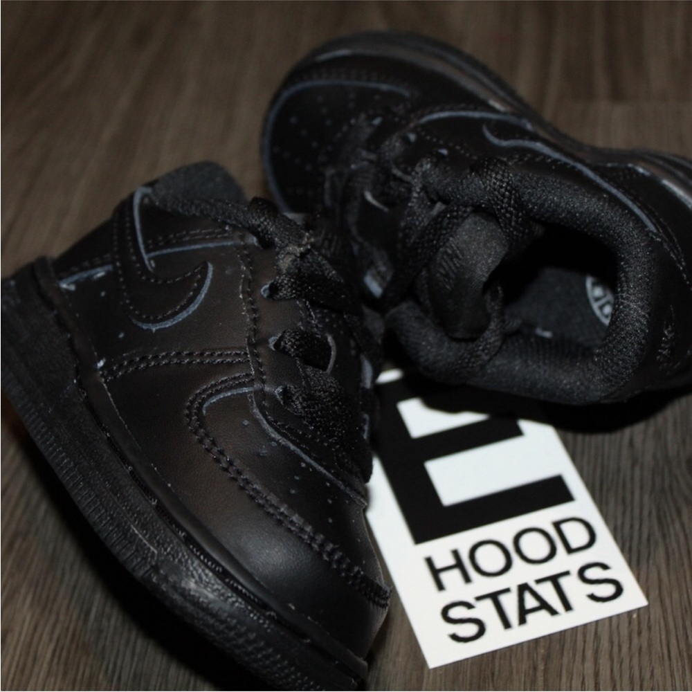 Kids Black Sneakers